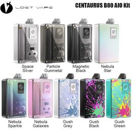 Original perdido vape centaurus b80 aio kit 80w 18650 bateria 5ml ub aio pod/centaurus boro tanque normal modo rba e cigarro