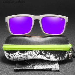 Sunglasses Branded Men Square Ken Block Sunglasses With Polarized UV400 Women Tren Classic Gafas de sol Driving Girls Glasses 2023L231218
