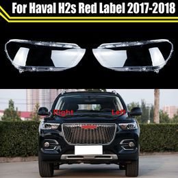 Front Headlamp Glass Shell Lamp Headlight Transparent Cover Lens Lampshade for Great Wall Haval H2s Red Label 2017 2018