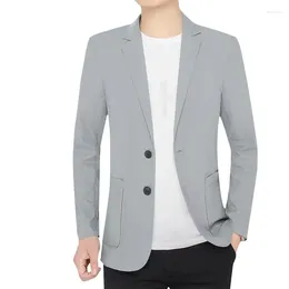 Men's Suits E1102-Men's Suit Summer Casual Business Loose Coat