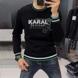 2023 New Designer Mens Sweatshirts Womens Fashion Sweatshirt Letter Hot Drill Pullovers Autumn Winter Hoodie Casual Tops fashionable Tops clothing Size M-4XL