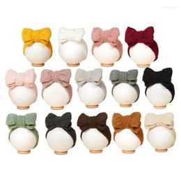 Hair Accessories Trendy Kid Sheepskin Hairband Double Layered Bow Headwear Stylish Comfortable