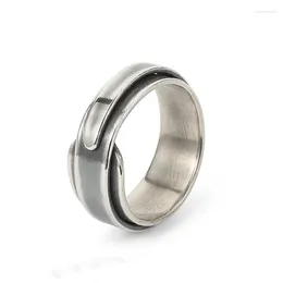 Cluster Rings Arrival Silver 925 Sterling Ring Male Jewelry Adjustable Fashion Multi Layer Lines For Men Hand Ornament