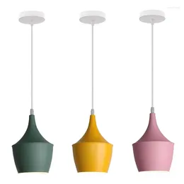 Pendant Lamps Modern Lamp Single Light Nordic Musical Instrument Retro Art Cafe Bar Small Hanging Lights Macaron Chandelier Home Decor