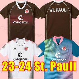 23 24 ST Paulis SOCCER JERSEYS 2023 2024 BECKER IRVINE KYEREH HARTEL Maillots De Foot shirt SMITH PAQARADA MEDIC football uniforms