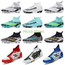 Children's Outdoor AG TF Football Shoes Youth Kids Professional Soccer Shoes Training Cleats for Women Men