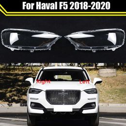 Car Front Glass Headlight Cover Head Light Lens Caps Lamp Transparent Lampshade Shell for Great Wall Haval F5 2018 2019 2020