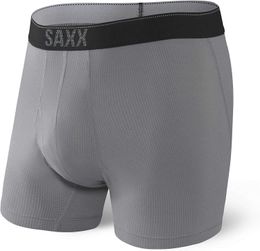 SAXX men's underwear - Quest quick drying mesh flat angle underwear with built-in pocket support men's underwear