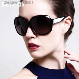 Sunglasses Classic Polarised Driving Sunglasses Women Luxury Brand Designer Summer Round Sun Glasses Female New Oversized Shades For WomenL231218