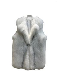 Women's Fur Vest Fashion Senior Personality Warm And Comfortable 2024 Fall Winter 1202