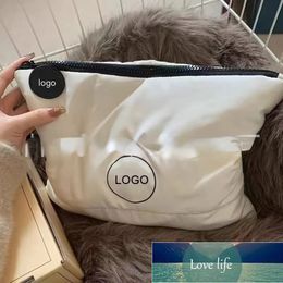 Simple Cosmetic Bags Down Cotton Handle Bag Carry-on Storage Bag Daily Light Toiletry Bags
