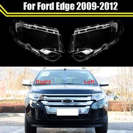 Head Lamp Light Case for Ford Edge 2009 2011 2012 Car Front Headlight Lens Cover Lampshade Glass Lampcover Caps Headlamp Shell