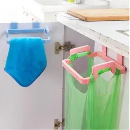 Kitchen Storage 1 PCS Household Super Strong Hanging Garbage Bag Hook Bracket Holder Cloth Hanger Bin