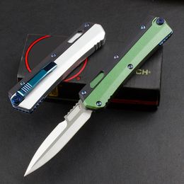 2models UT184-10s Automatic Glykon Knife Out the front D2 G10 Combat Stitch auto Pocket Knives Self-Defense Micro Cutting Tools