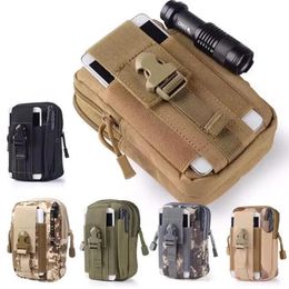 Bags Outdoor Bags Tactical Molle Pouch Belt Waist Pack Bag SmaPocket Military Running Travel Camping For 5.5/6 Inch Phone