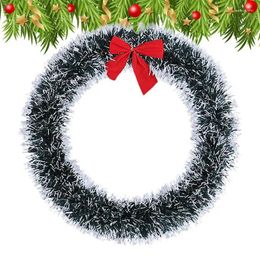 Decorative Flowers Christmas Wreath For Front Door Winter Decor Long Lasting Color Durable Home Decoration Supplies Event Party Products