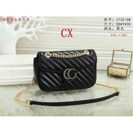 2024 New Designer women's crossbody shoulder trend three dimensional chain zipper hidden square handle small soft bread cover bag