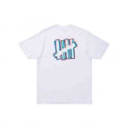 Men's T-Shirts (Invincible Five Bars) INDEFEATED Limited Cotton Short Sleeve Graffiti TEE Couple T-shirt Instagram Style Half Sleeves