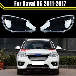 Car Front Headlight Cover for Great Wall Haval H6 2011~2017 Headlamps Transparent Lampshades Head Lamp Light Lens Glass Shell