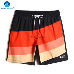 Men's Shorts Gailang Brand Men Swimwear Quick Drying Boardshorts Swimming Boxer Trunks Square Cut Swim Man Swimsuits Surfing Briefs BermudaL231218