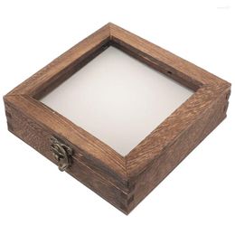 Frames Insect Specimen Display Case Plant Wooden Box With Clear Lid