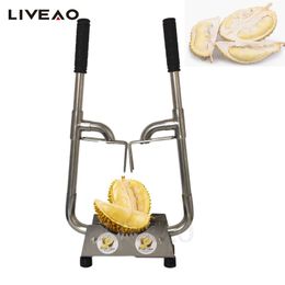 Hand Operated Easy Open Durian Shell Machine Malaysia Manual Durian Opener Tool