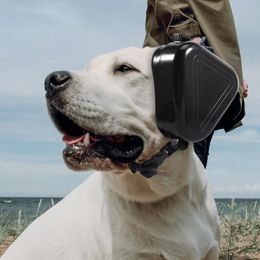 犬のアパレルペットイヤーマフ調整可能柔らかい快適な耳マフ騒音削減保護用品231218