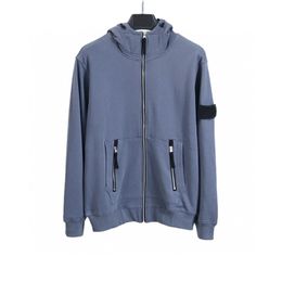 Mens Hoodie zip hooded cardigan sweatshirt Hoodies sports top high street Sweatshirts zipper designer jacket quality Fashion sportswear simple sweater jumper 832