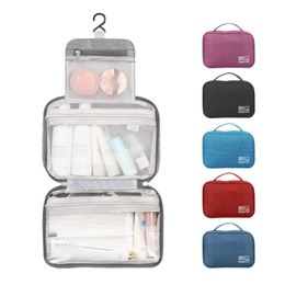 Travel business trip waterproof makeup wash bag skincare storage bag dry and wet separation bag P201