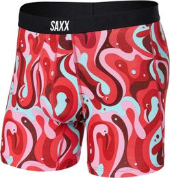 SAXX Men's Underwear - Vibe Super Soft Flat Corner Underwear Built in Pocket Support - Men's Underwear