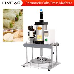 Automatic Pizza Dough Press Tortilla Press Commercial Pancake Spring Roll Roast Duck Wrapper Machine Chapati Making Machine