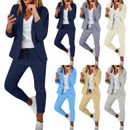 Gym Clothing Women's Two Piece Suit Set Office Polyester Track Pants Women Lace Pant Suits For Workshop Loose Jumpsuit