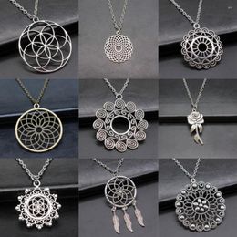 Pendant Necklaces Gift Necklace Life Flower Car Jewellery