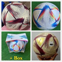 Balls New World Cup soccer Ball Size 5 highgrade nice match football Ship the balls without air box