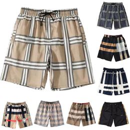 Tracksuits designer mens shorts beach pants european and american style brand trend classic simple Chequered loose large women's same style