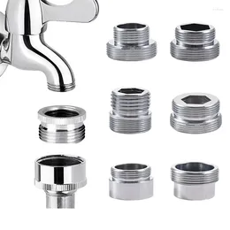 Kitchen Faucets Water Faucet Coupler Alloy Thread Connector M16 18 20 22 24 To M22 Conversion Tap Adapter Filter