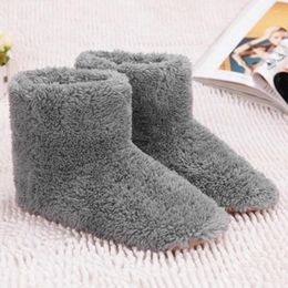 Carpets Heater Foot Shoes Winter Plush Warm Electric Slippers Feet Heated Washable Warming Pad Heating Insoles