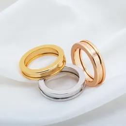 Cluster Rings High Quality 925 Sterling Silver Simple Plain Ring Ladies Light Luxury Fashion Brand Exquisite Jewellery Party Gift