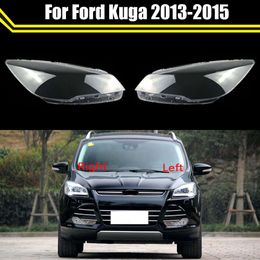 Auto Light Caps for Ford Kuga 2013 2014 2015 Car Headlight Cover Transparent Lampshade Lamp Case Glass Lens Shell Lights Housing