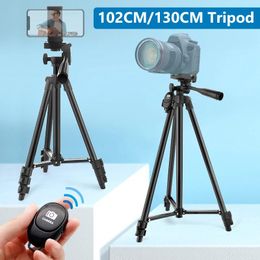 Holders Tripod for Camera Phone 51inch 40inch Lightweight Universal Flexible Adjustable Tripod Stand with Holder Remote Control For Live