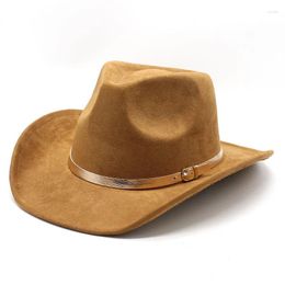 Berets Cowboy Men's Hats Cowgirl Western Country Hat For Women The Sun British Cup Luxury Caps Panama 2023