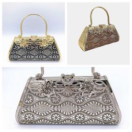 Elegance Fashion Clutch Handbag Rhinestone Women Evening Bags Handbag Wholesale Sequin Lady Bag FMT-4091