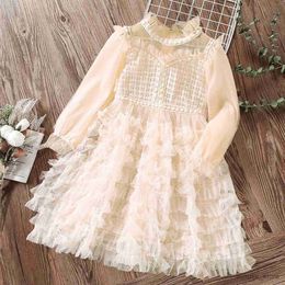 Girl's Dresses Kids Dresses for Girls Clothing Spring Autumn Teenagers Costume Princess Party Evening Dress Children Vestido 6 8 10 11 12 Years