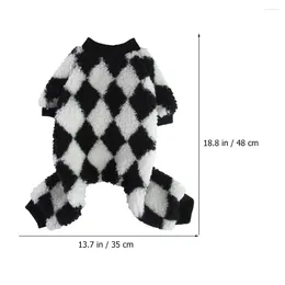 Dog Apparel Pet Pyjamas Delicate Puppy Clothes Sleeping For Dogs Footed Home Costume Outfits