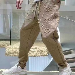 Pantaloni di protezione Emed alla moda primaverili con piedi piccoli, moda casual, versatile, da uomo, con coulisse sportiva