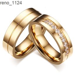 Original Factory Ladies Diamond 18k Gold Lovers Rings Jewellery Women For Gift Wedding Ring