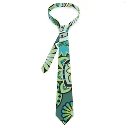 Bow Ties Cute Paisley Print Tie Retro Floral Business Neck Men Elegant Necktie Accessories Quality Graphic Collar