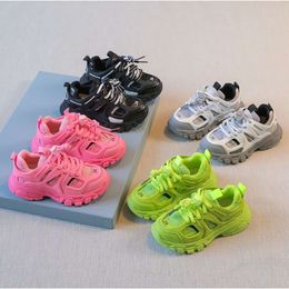 Sneaker designer per bambini - scarpe da ragazza per ragazzi traspiranti, autunno primaverile ideale, allenatori casual giovanili, sneaker atletiche alla moda per bambini e neonati 