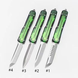4 Styles Utx-85 Auto translucent Knife Combat Marfione Custom EDC Pocket knives UT85 UT88 9400 A161 3300 3310BK Gift Knifes