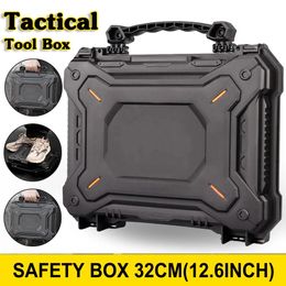 accessories Tool Box Hard Carry Case Waterproof Tactical Gun Pistol Camera Protective Case Safety Tool Suitcase Military Hunting Accessories